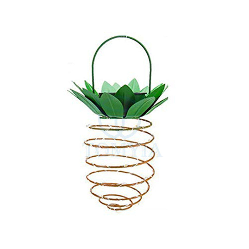 Outdoor Waterproof Garden Pineapple Solar Lights Path Lights