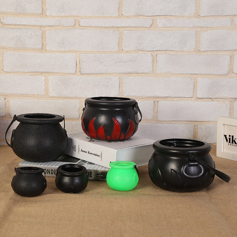 6 Styles Halloween Candy Bucket Novelty Witch