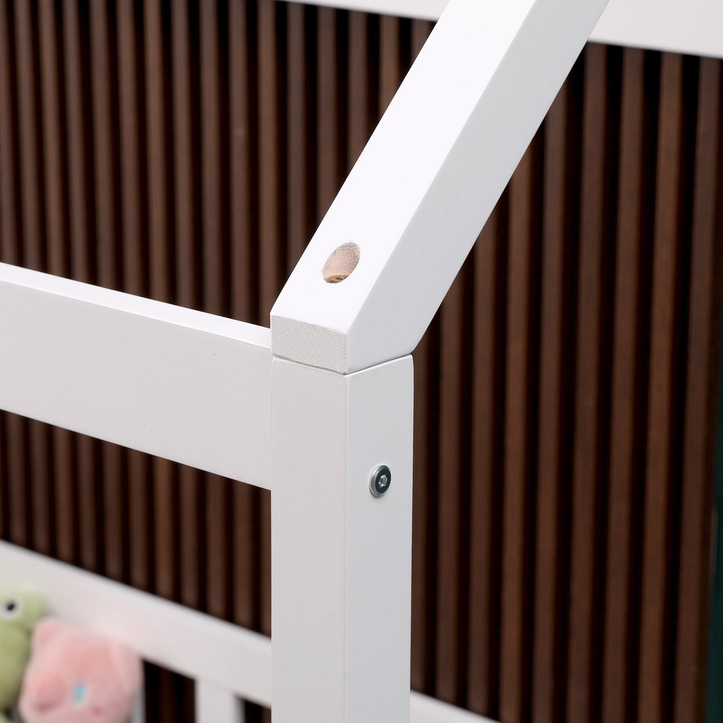 ARY MONTESSORI WHITE HOUSE BED - TWIN [PREORDER]