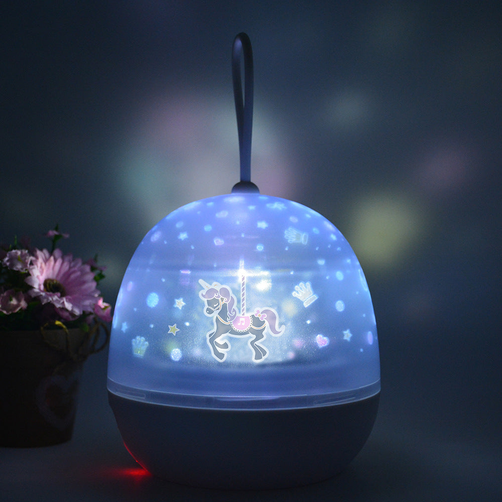 Night Light Projector  360° Rotating 8 Lighting Modes