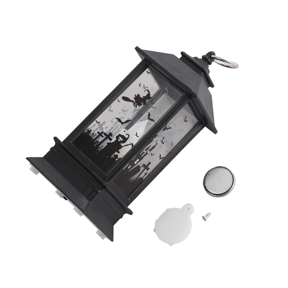 Halloween Light Hanging Lantern Witch Pattern