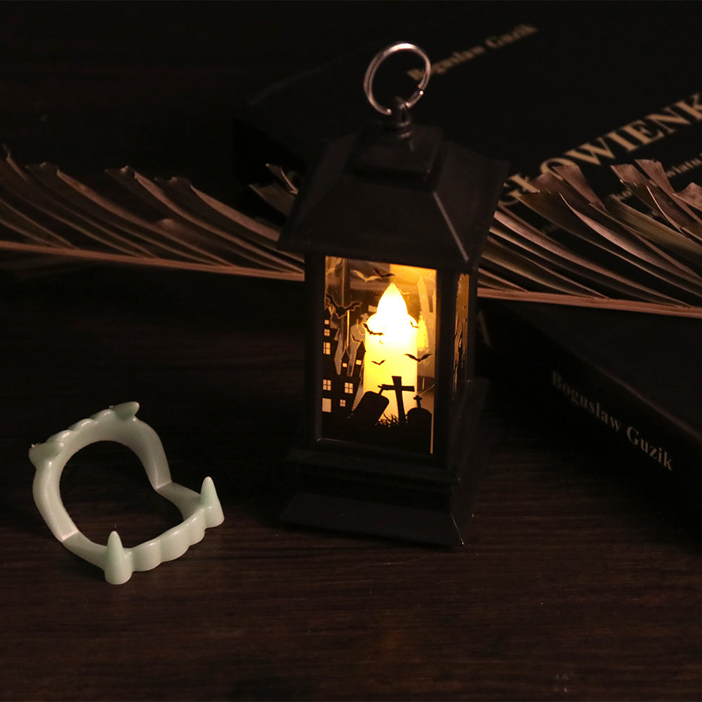 Halloween Light Hanging Lantern Witch Pattern