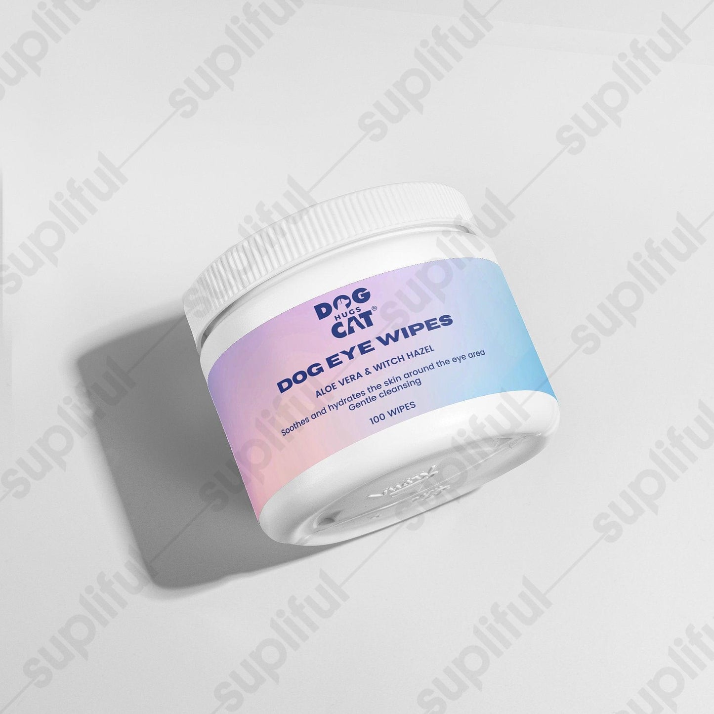 Dog Hugs Cat - Dog Eye Wipes