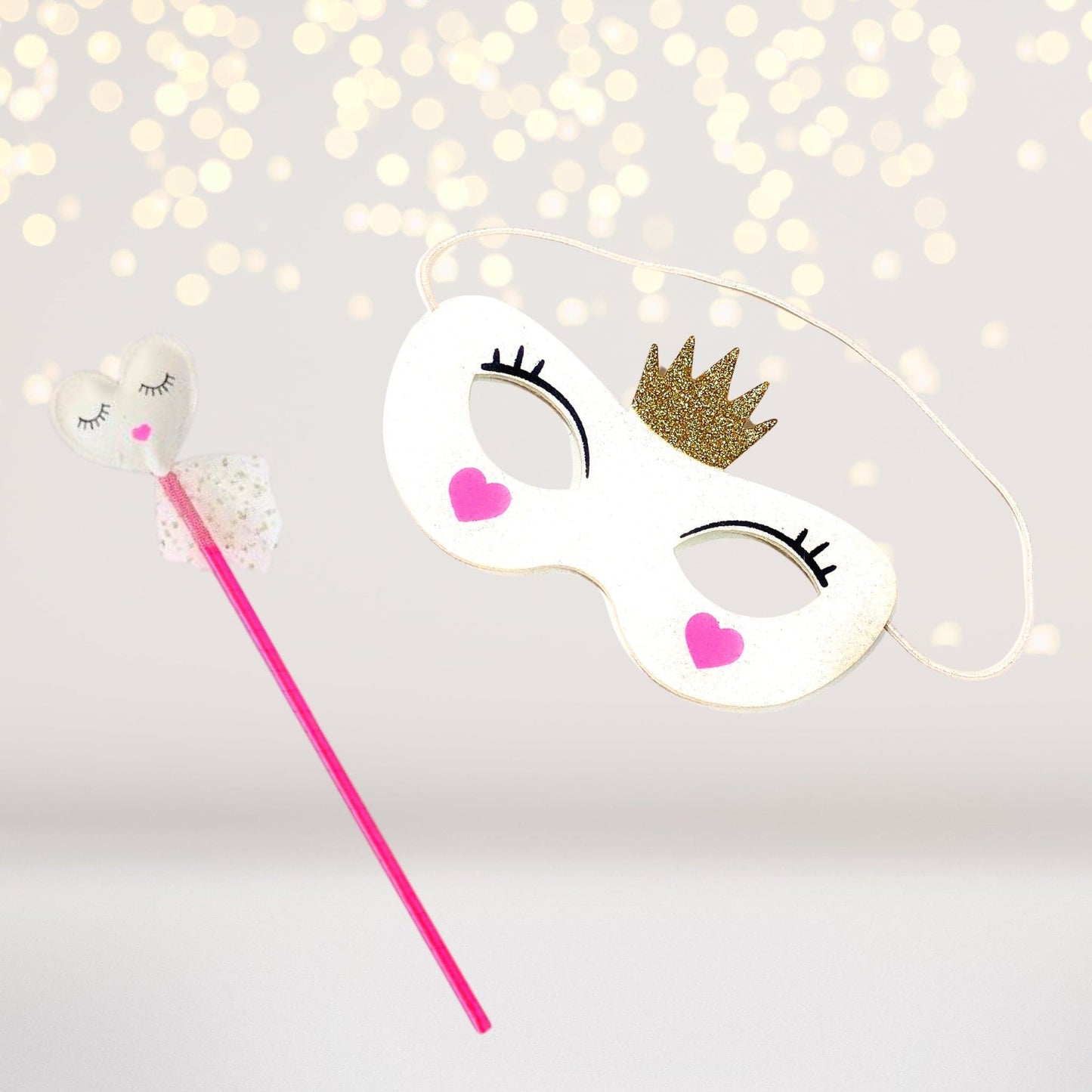 Fairy Unicorn Princess Gift Set - Floor Lounger, Wings, Wand and Mask